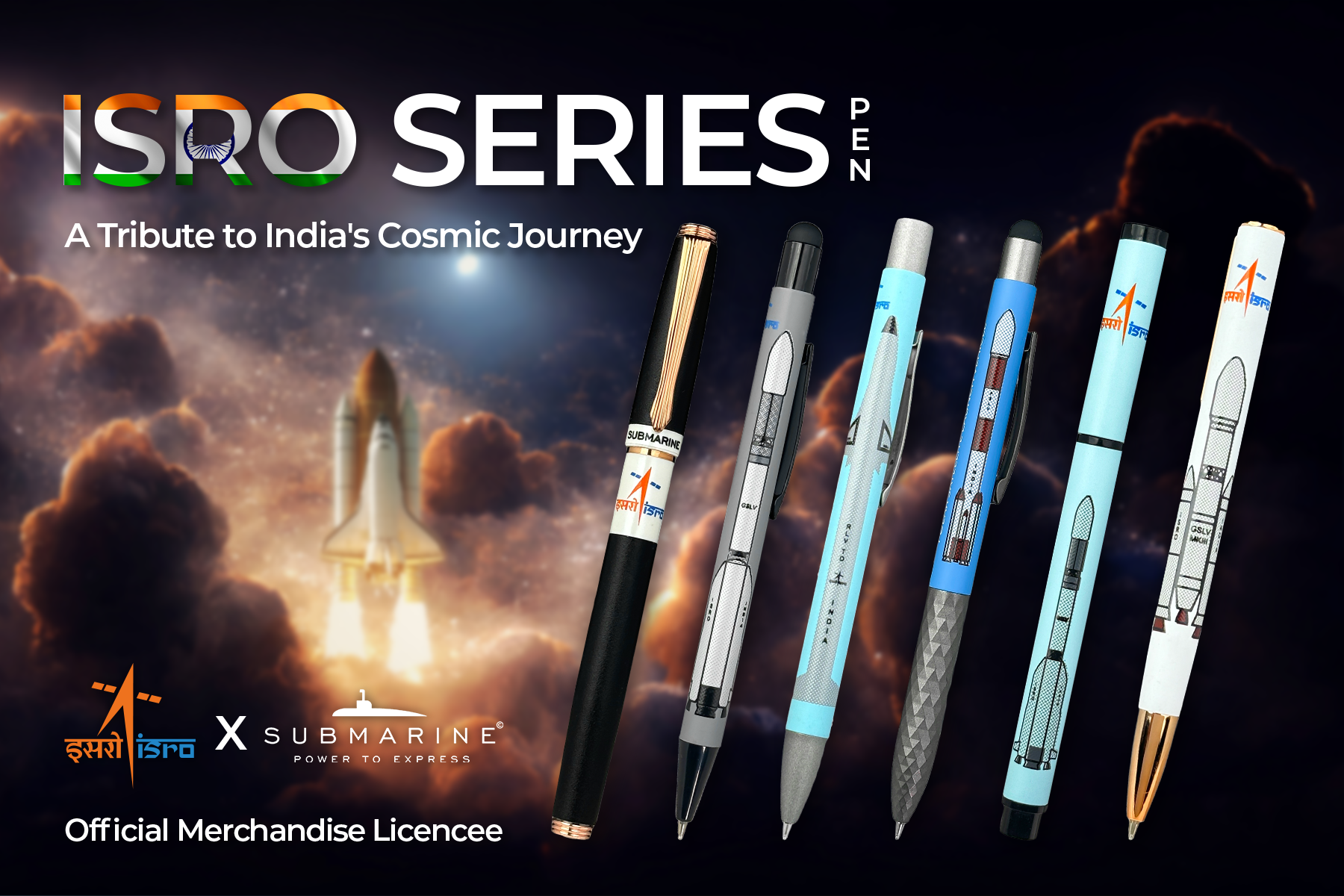 ISRO Pens Series: Write with the Spirit of Space Exploration