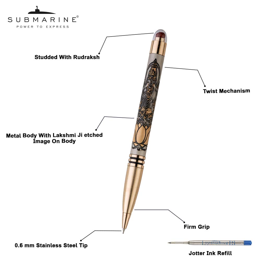 1004 Ball Pen Rudraksha Lakshmi