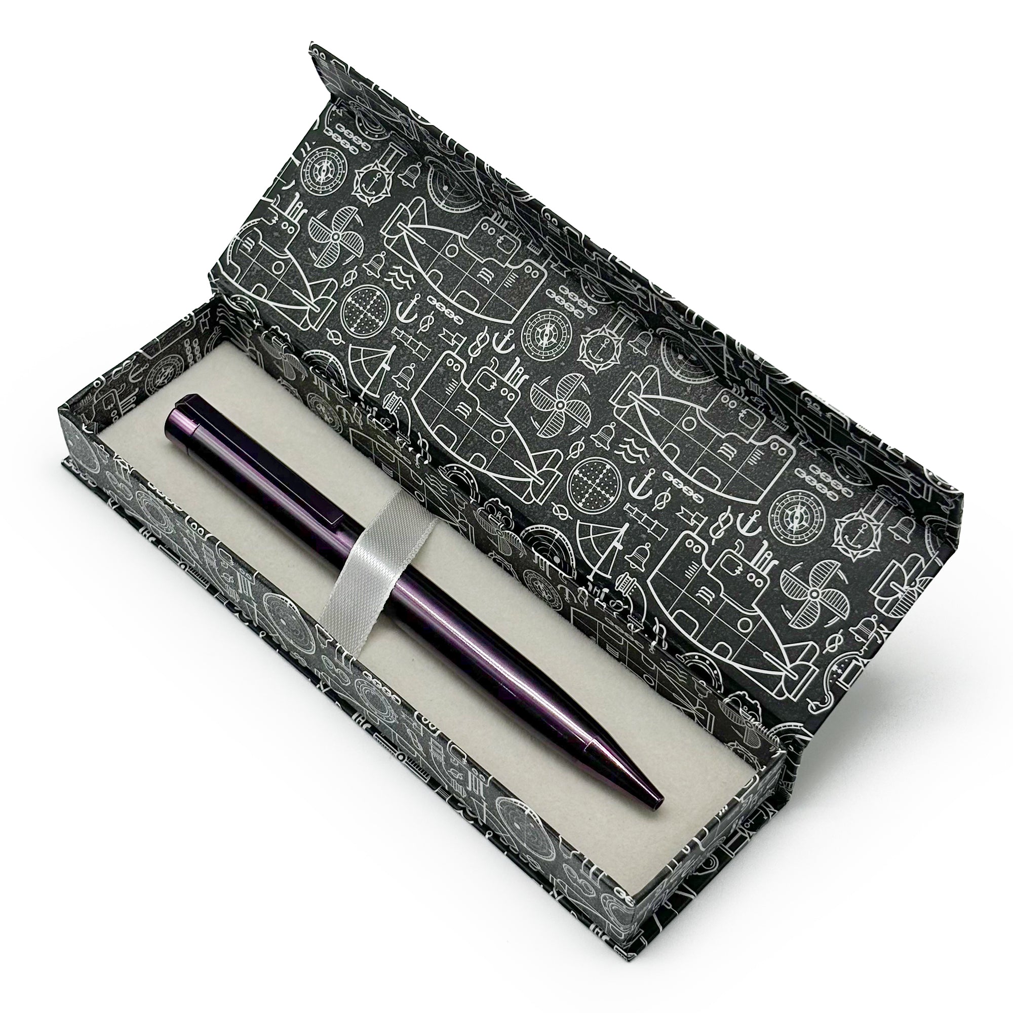 Purple Plate Ball Pen