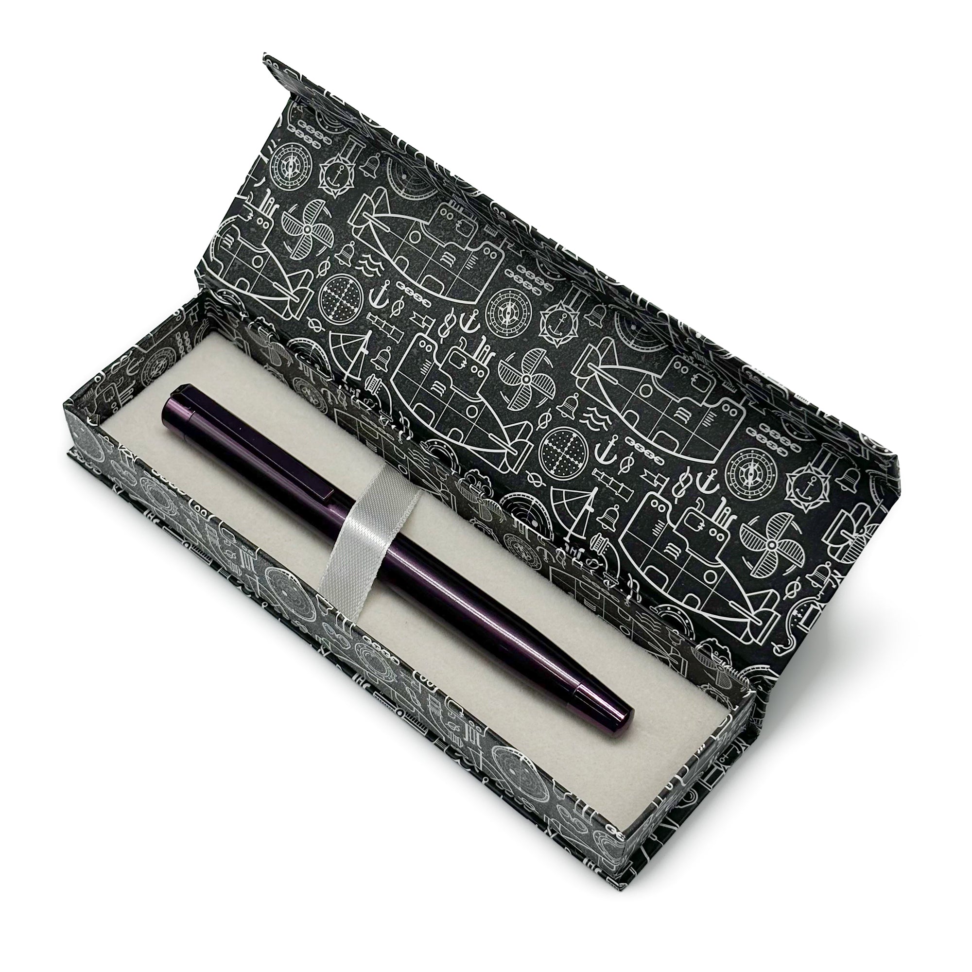 1011 Purple Plate Roller Pen