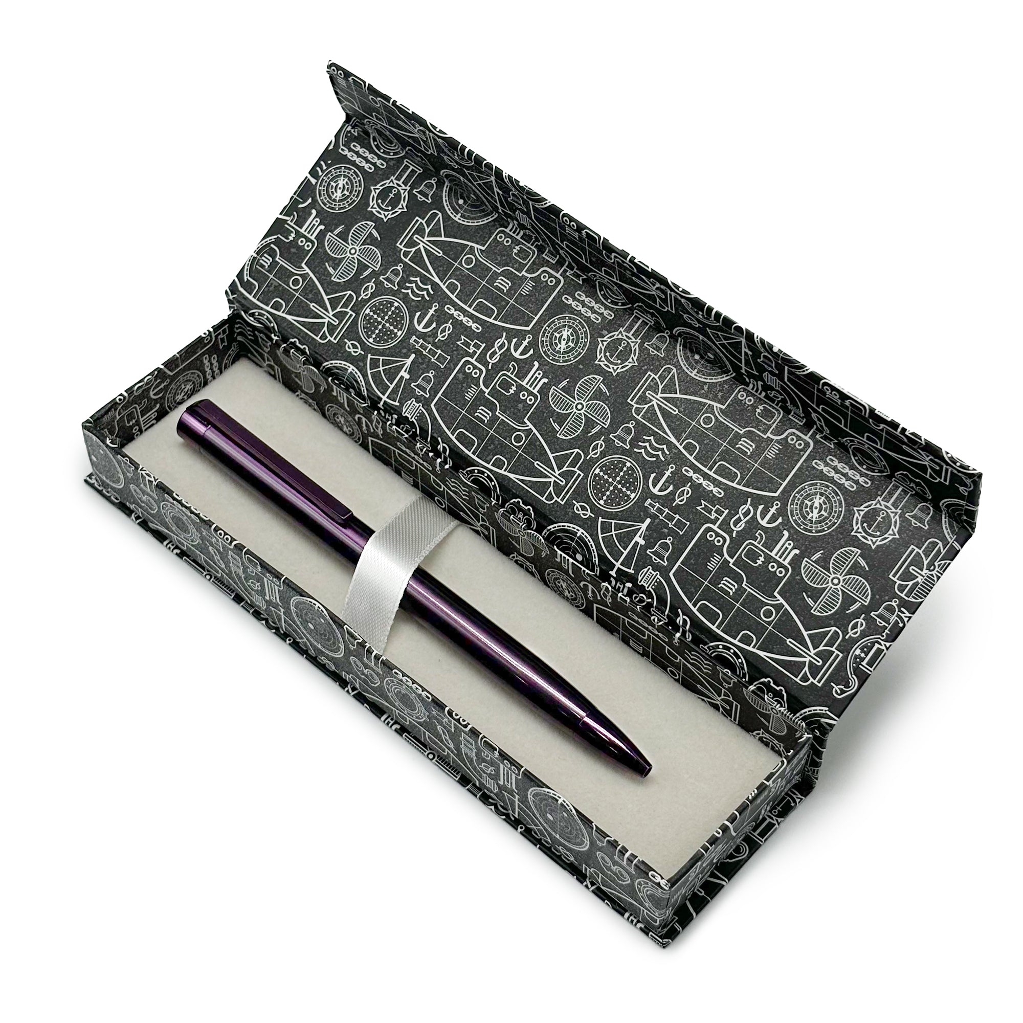 1012 Purple Plate Ball Pen