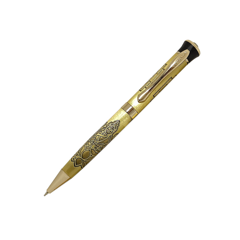 1051 Laxmi Ji Ball Pen Studded with Preciosa Crystal