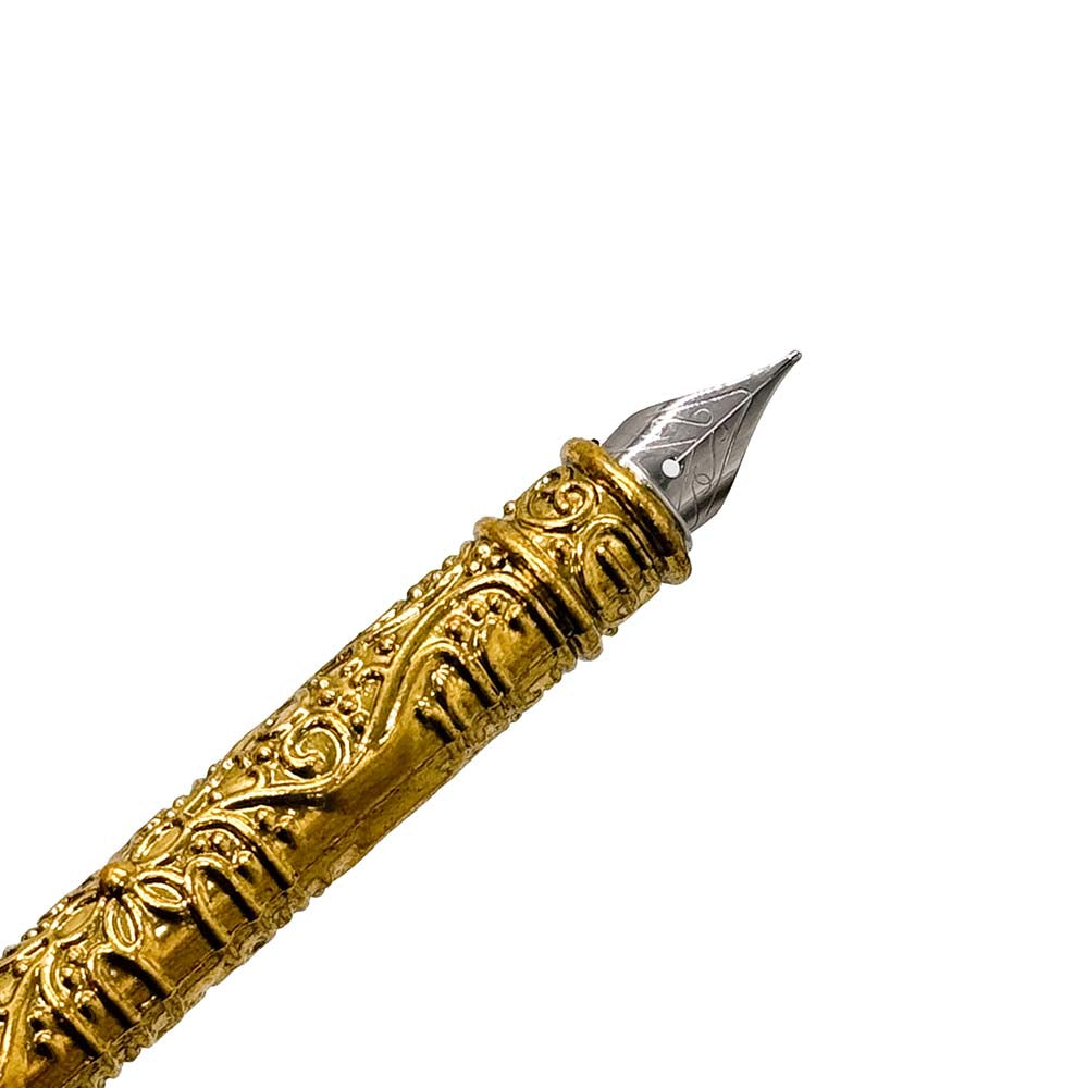 1591 Metal Feather Pen Set