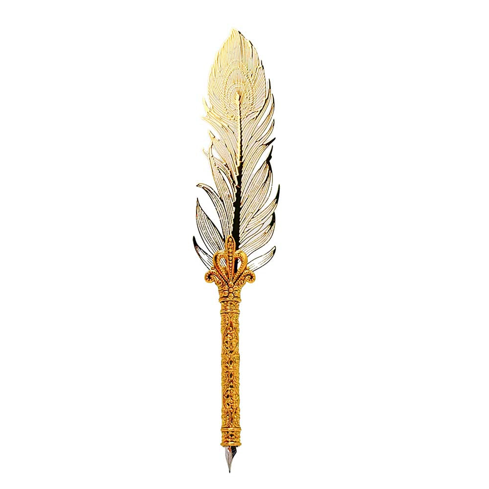 1591 Metal Feather Pen Set