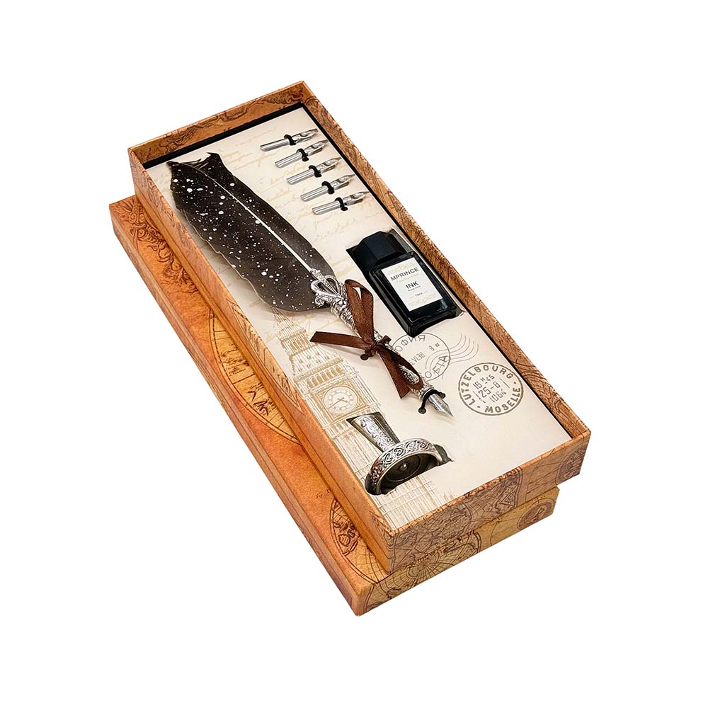 Feather Pen Set