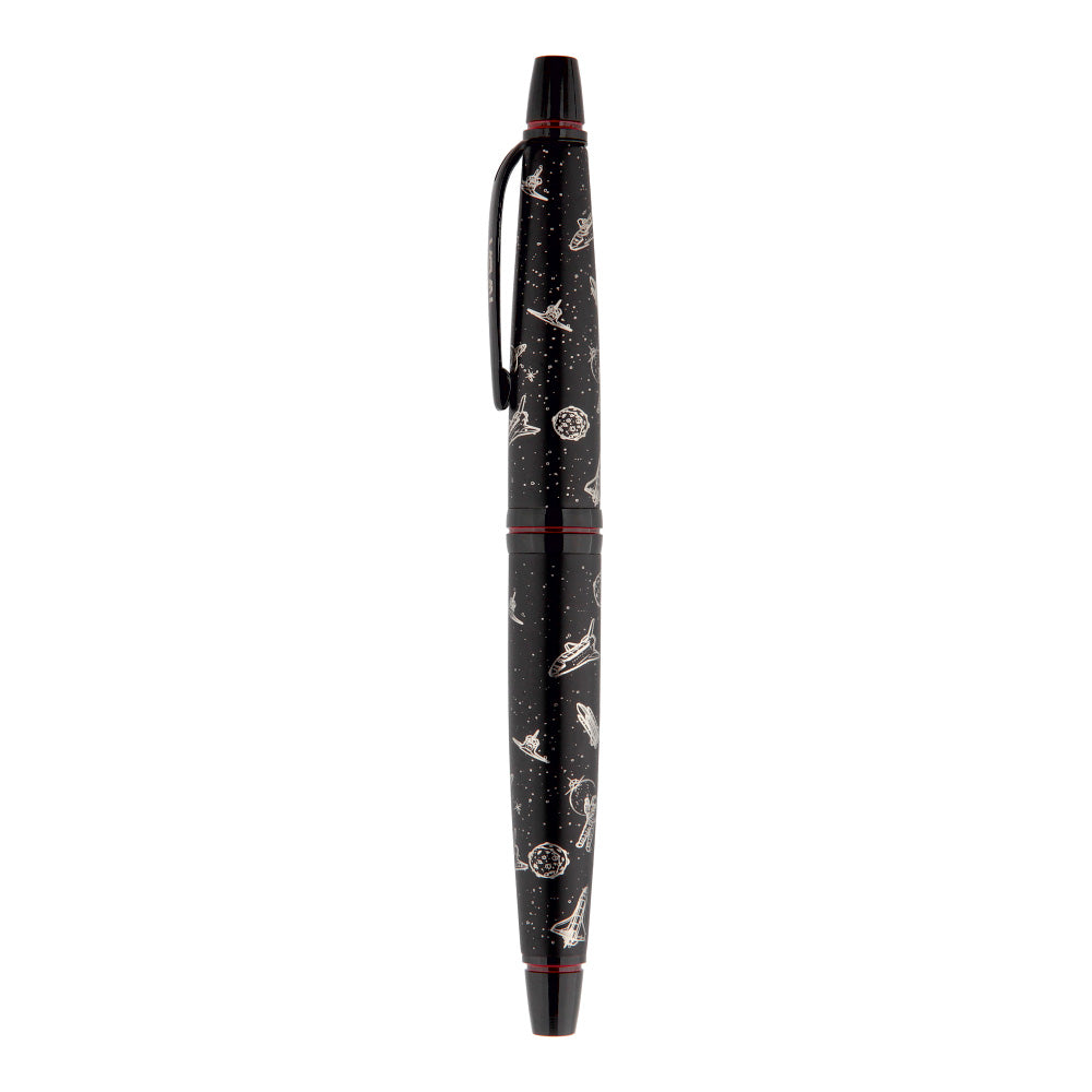 3002 Neptune Black Roller Pen