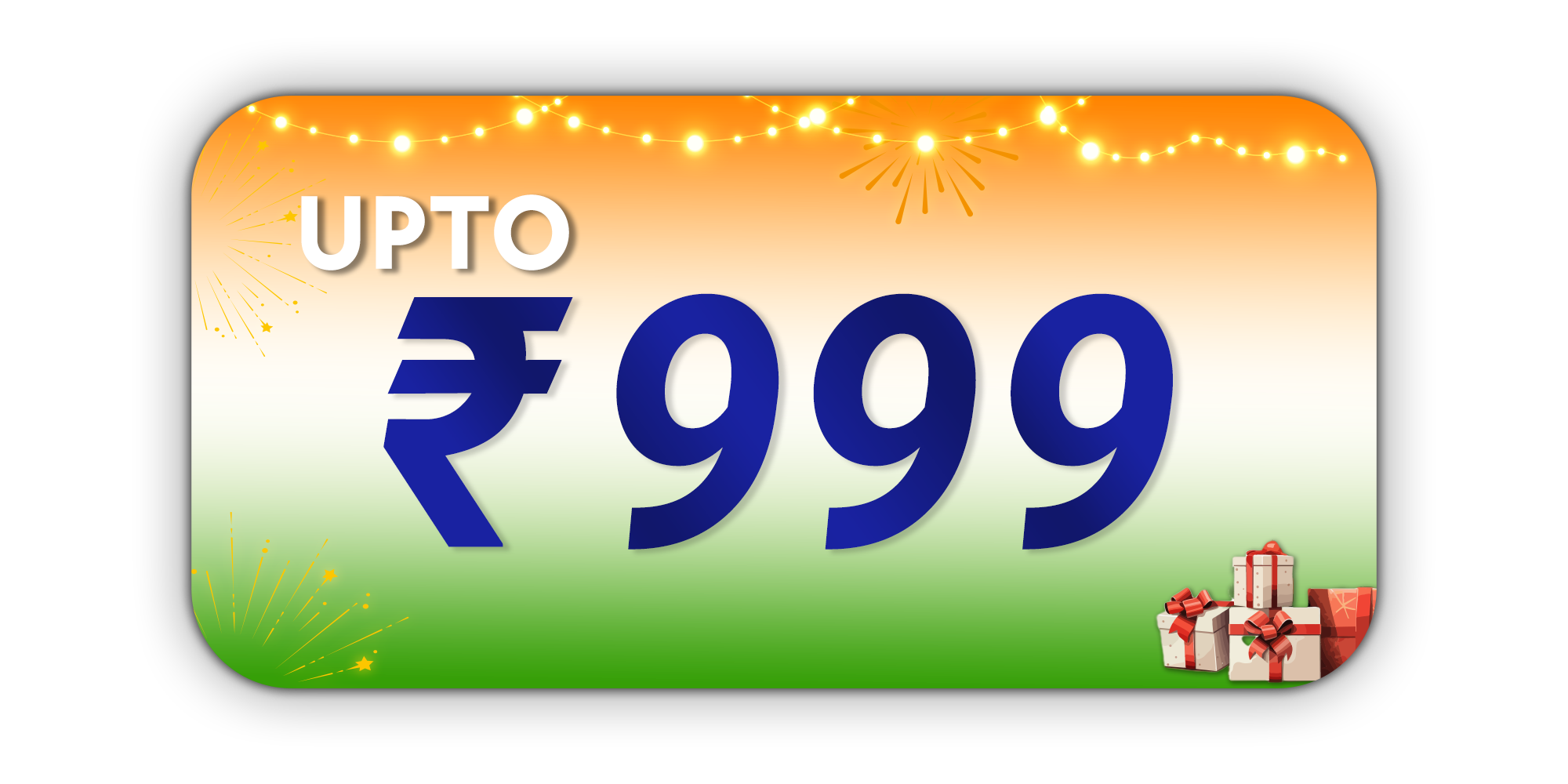 Up to ₹999