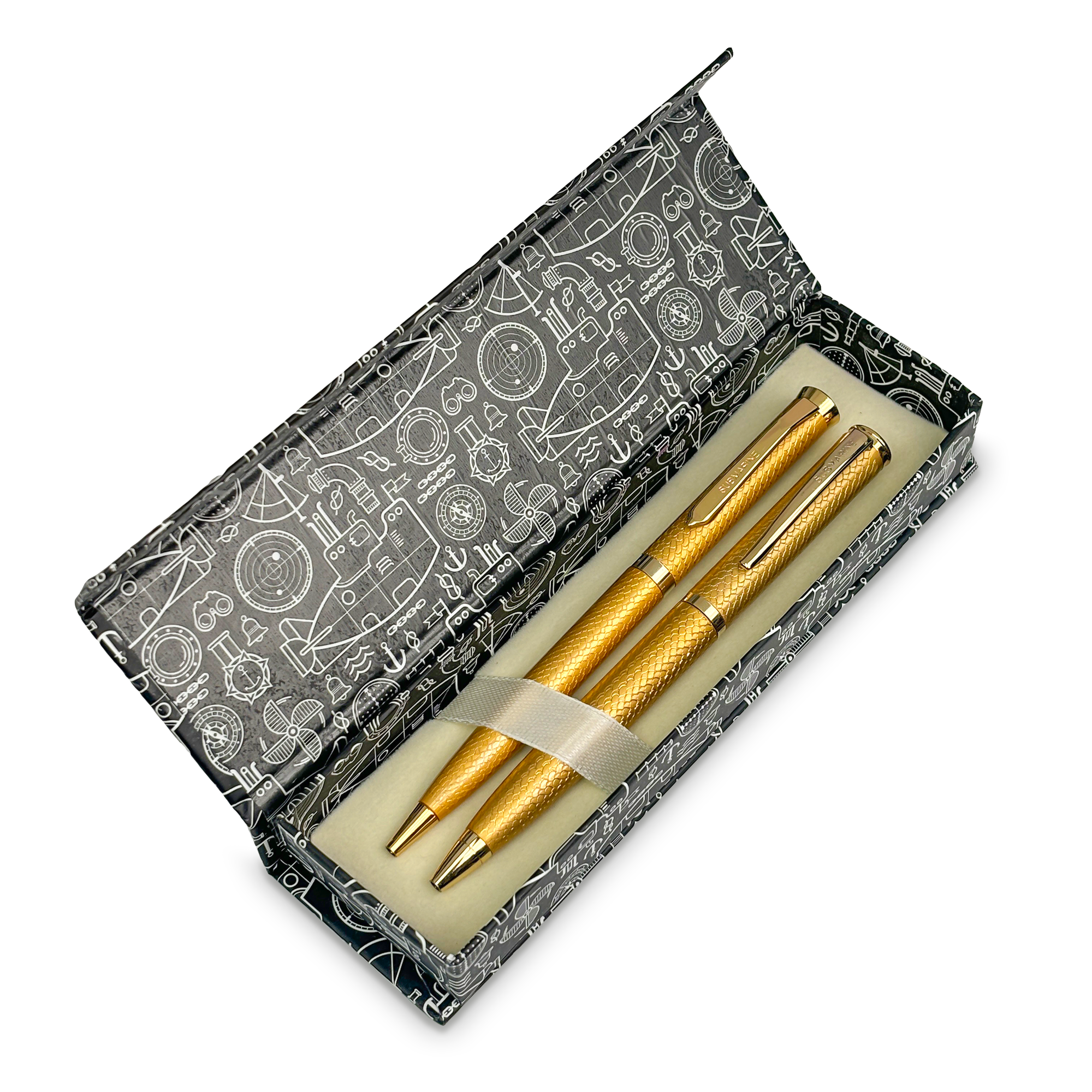 884 & 888 Royal All-Gold Pen Combo