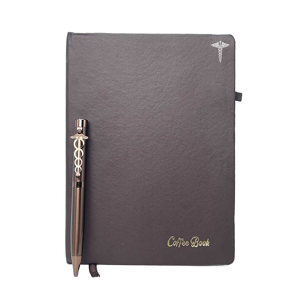 1028 Doctor Ball Pen Coffee With Diary Combo Set