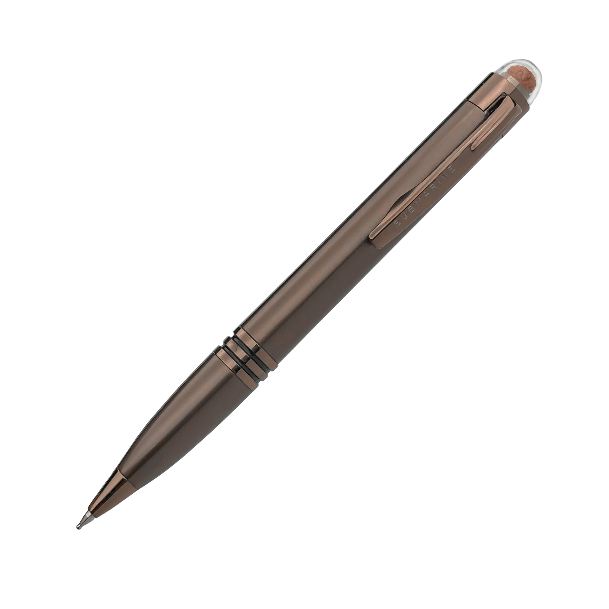 1004 Coffee Rudraksha Ball Pen