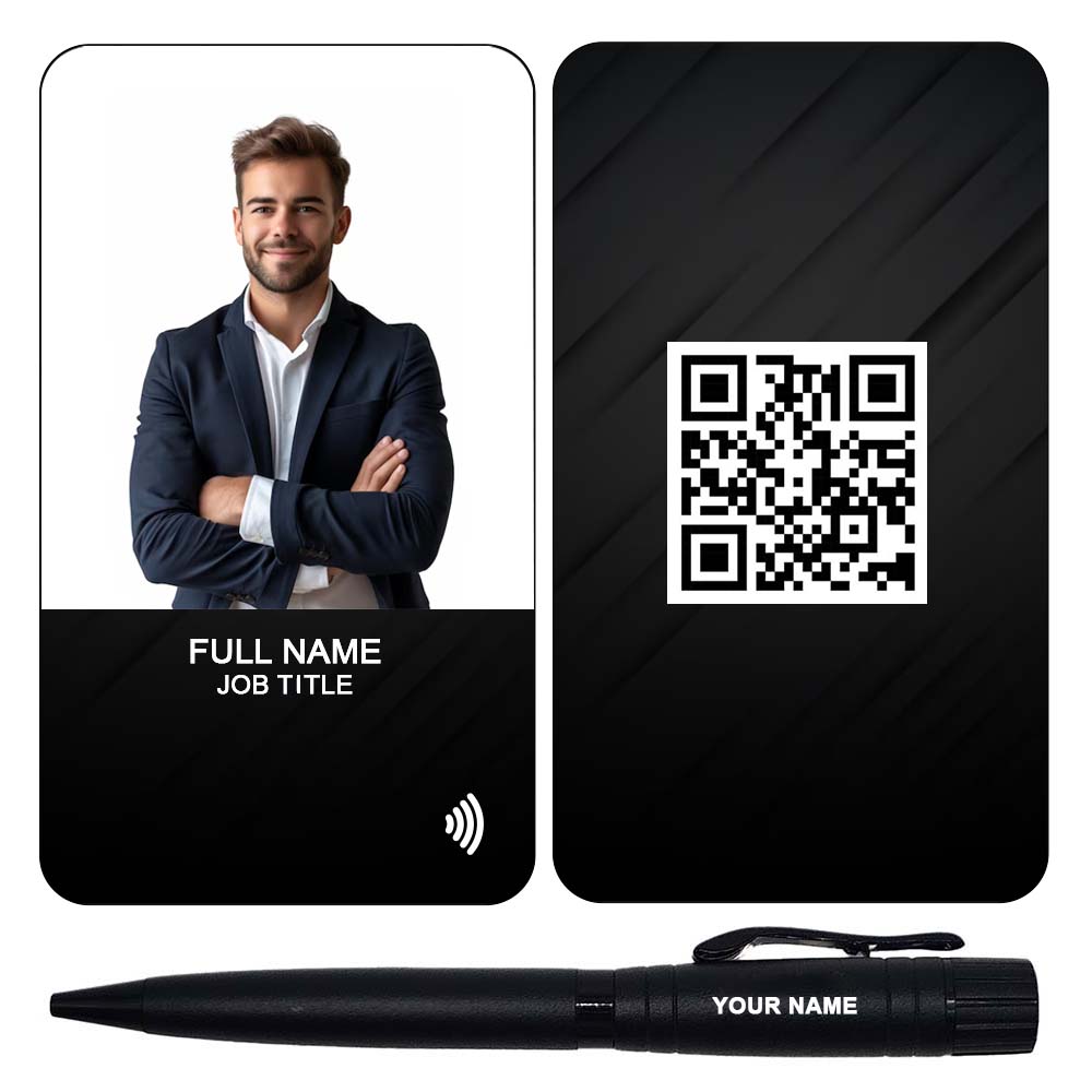 Submarine NFC Card with QR & NFC Pen