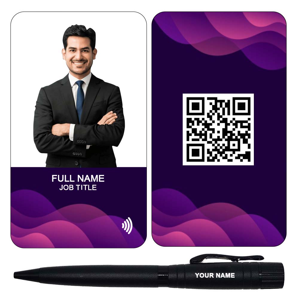 1600 Submarine NFC Card with QR & NFC Pen