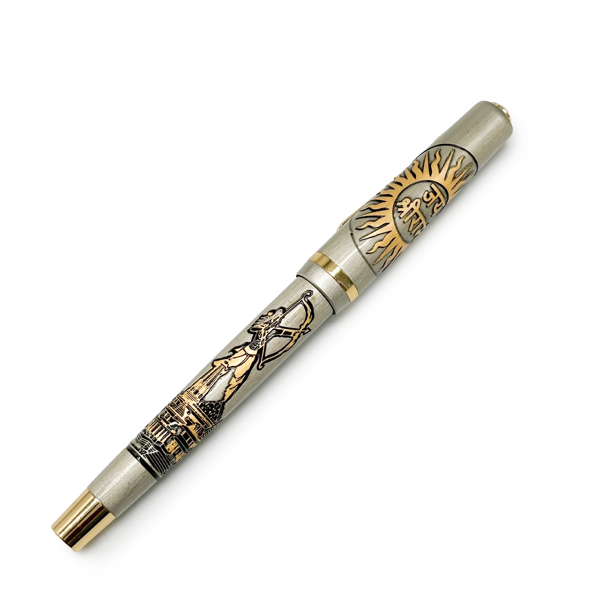 1067 Lord Ram Bhagwan Roller Pen & Bracelet Set