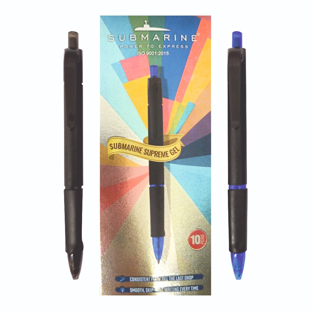 899 Prime Gel Pen ( 2 Colour | Pack of 10 )