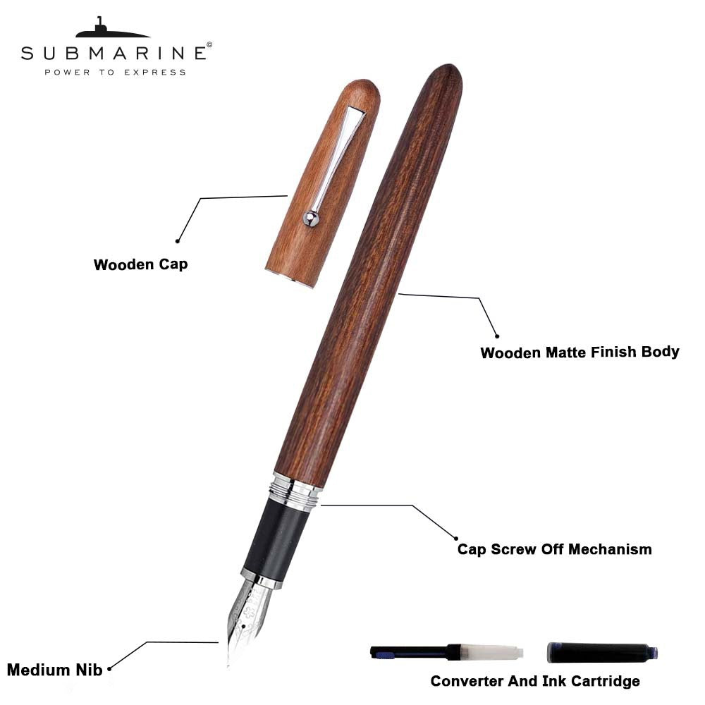 Wooden Fountain Pen