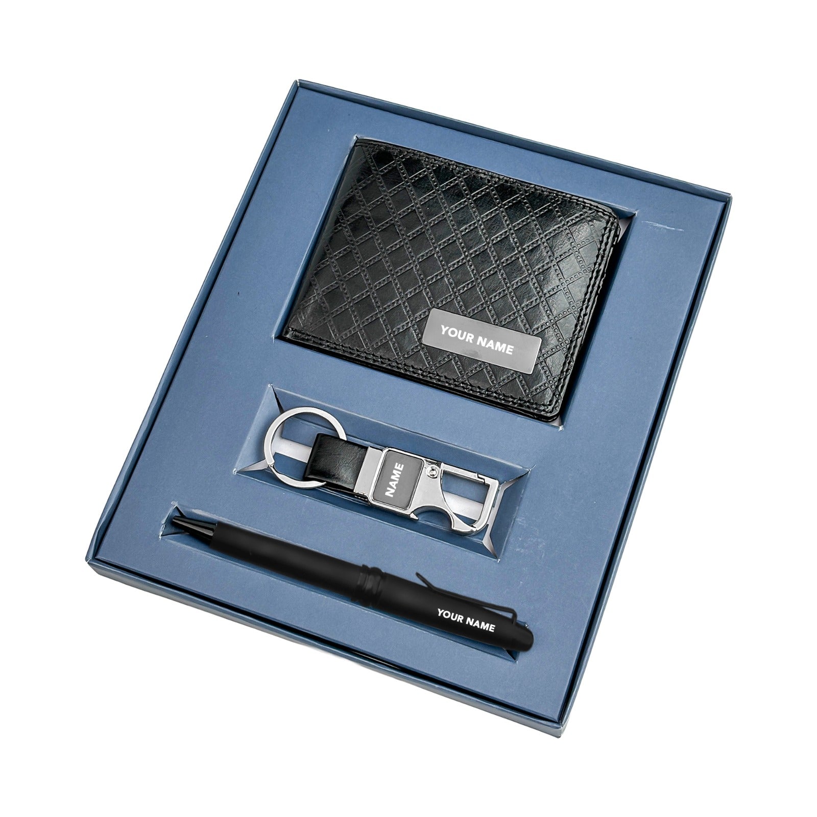 1604 Gift Combo Set (Pen + Keychain + Wallet)