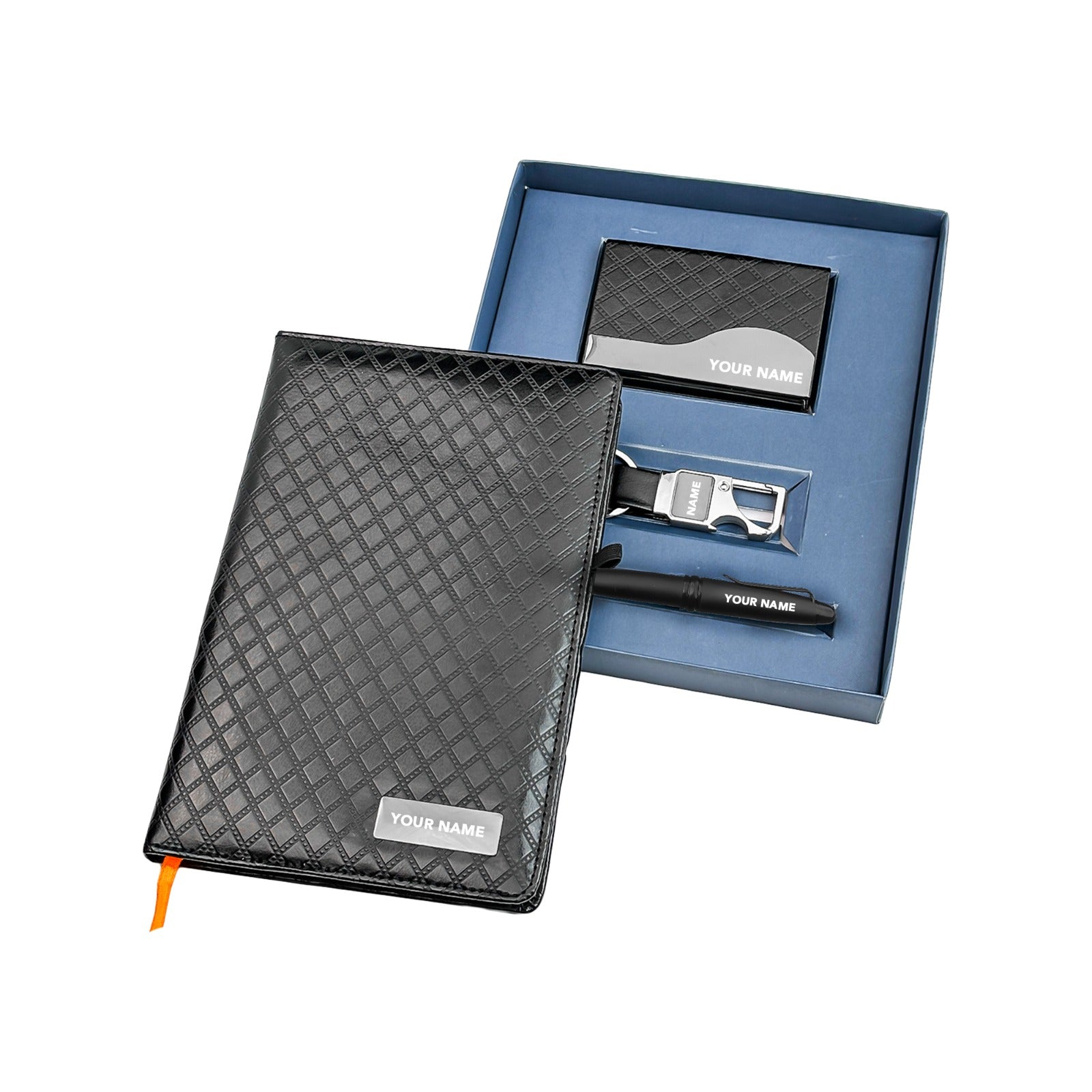 1603 Gift Combo Set (Pen + Diary + Keychain + Card Holder)